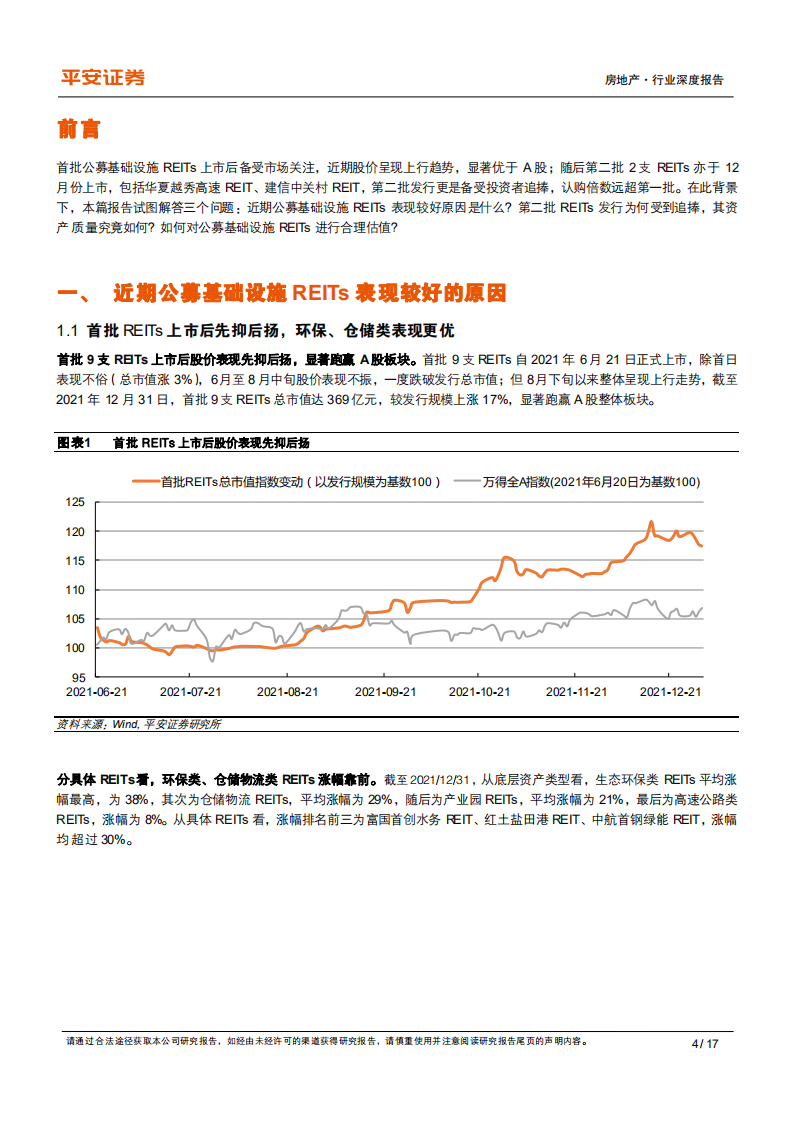 地产行业杂谈系列之二十五：REITs发行如火如荼，投资价值几何-220110.pdf 第4页
