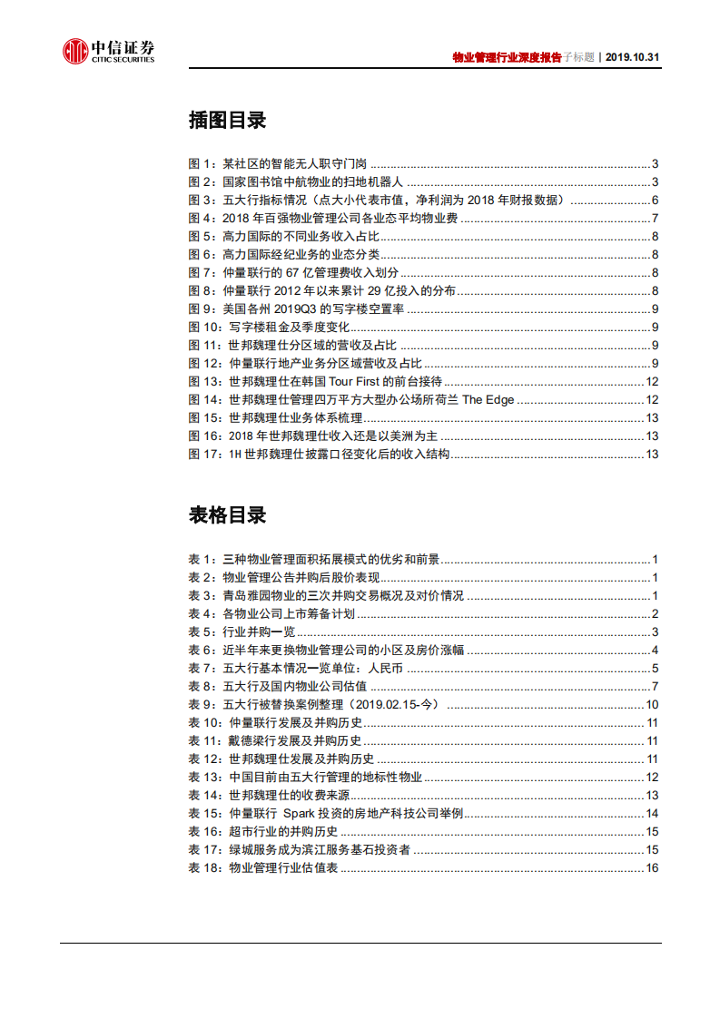 物业管理行业深度报告：并购大年，海外龙头中国业务具备整合价值-191031.pdf 第3页