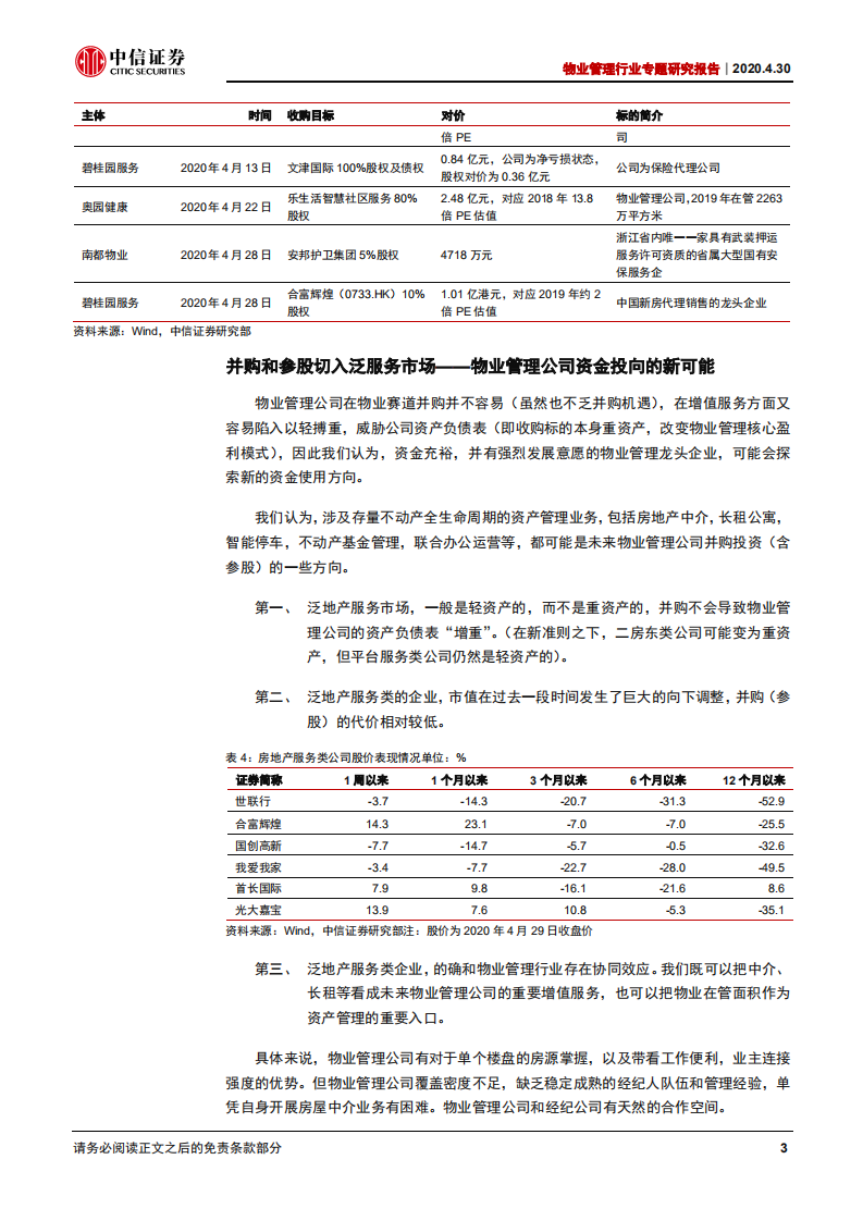 物业管理行业专题研究报告：物管公司可能透过外延扩张走向不动产管理服务市场-200430.pdf 第6页