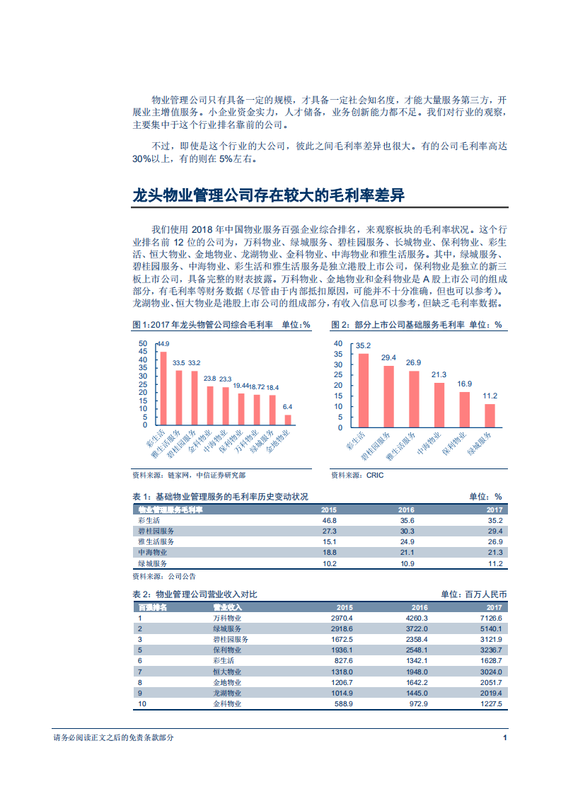 物业管理行业专题研究报告：物业管理公司为何毛利率差异巨大-180719.pdf 第4页