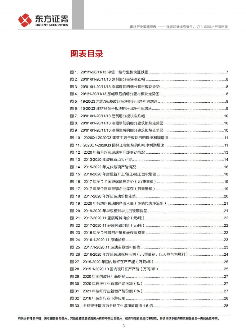 21年年度建材、建筑行业投资策略：强周期继续高景气，关注B端建材经营质量-2020201211.pdf 第3页