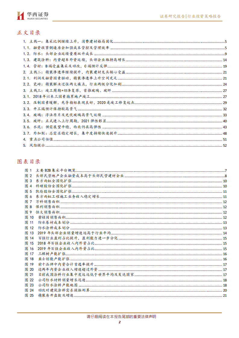 2021年建材行业年度投资策略：集采和精装趋势未变，龙头春天延续-20201106.pdf 第2页