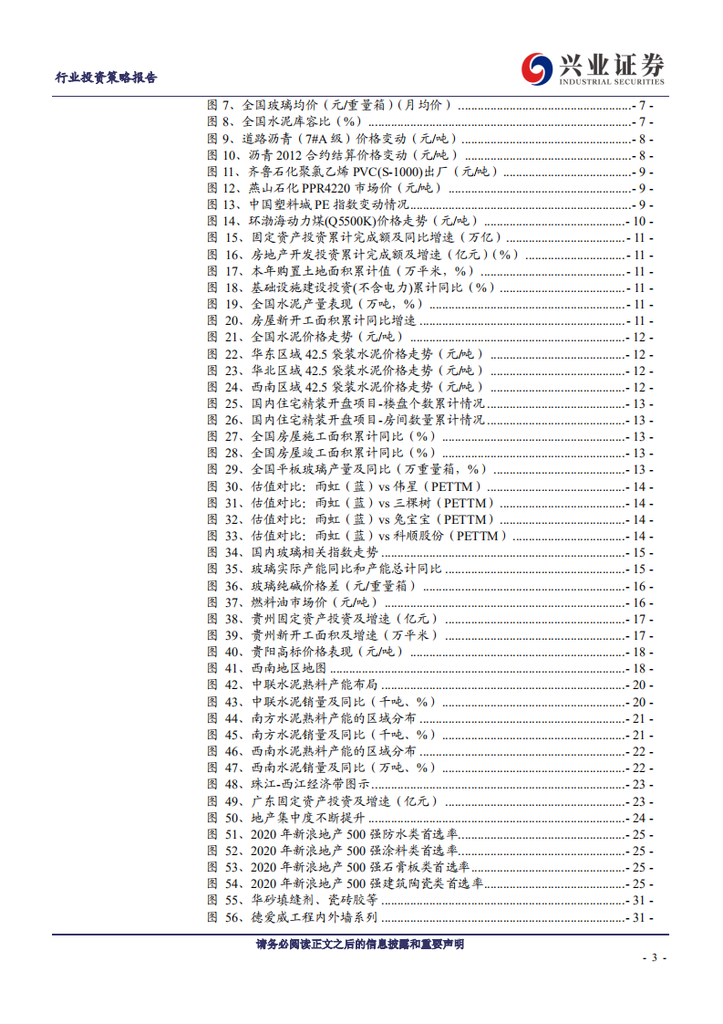 非金属建材行业2021年投资策略：竞争分化，龙头变巨头-20201111.pdf 第3页