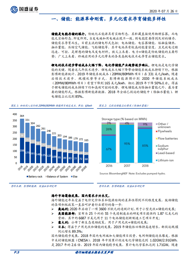 电气设备行业：储能~能源革命必经之路，多元化需求百花齐放-20200726.pdf 第5页