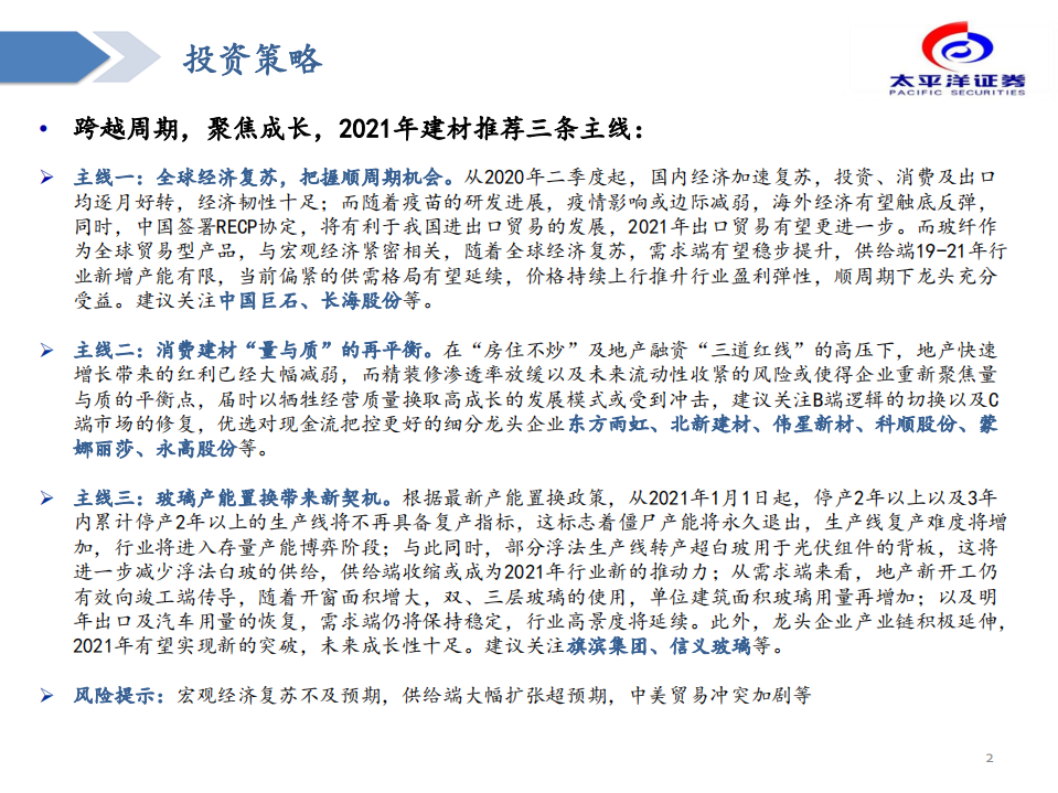 建材行业：守正出奇，行稳致远-20201203.pdf 第2页