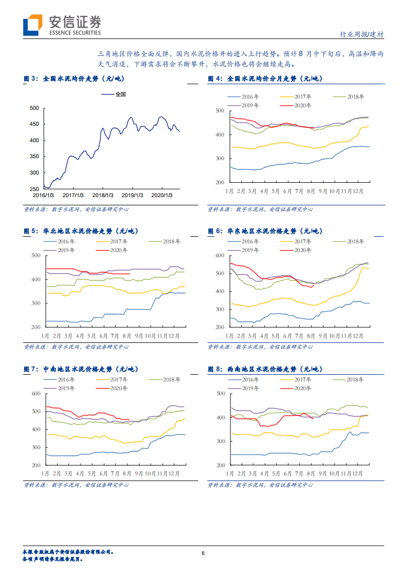 建材行业：水泥企业整合提速，看好板块协同发展-20200809.pdf 第6页