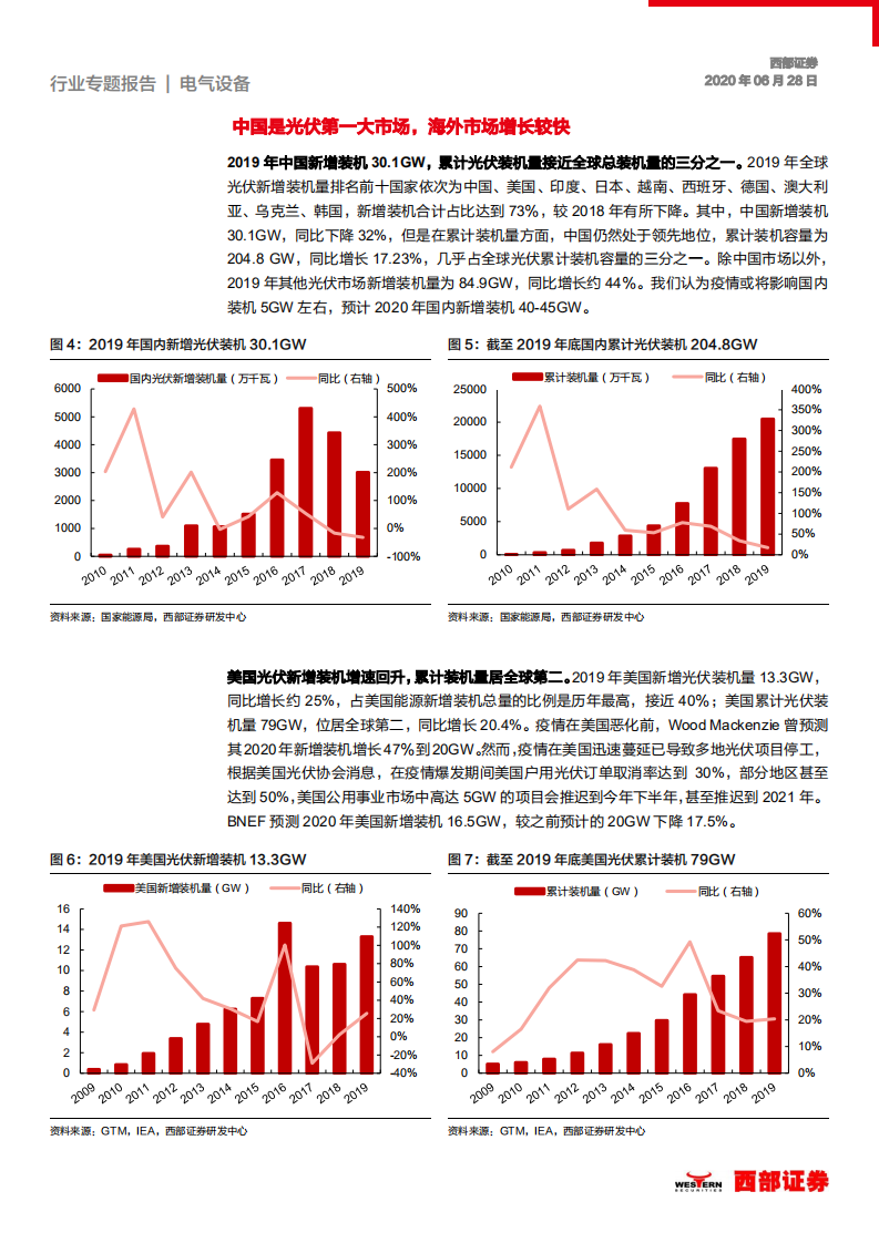 电气设备行业：多角度分析光伏长期需求影响因素，光伏性价比逐步凸显，长期增长确定性强-200628.pdf 第5页