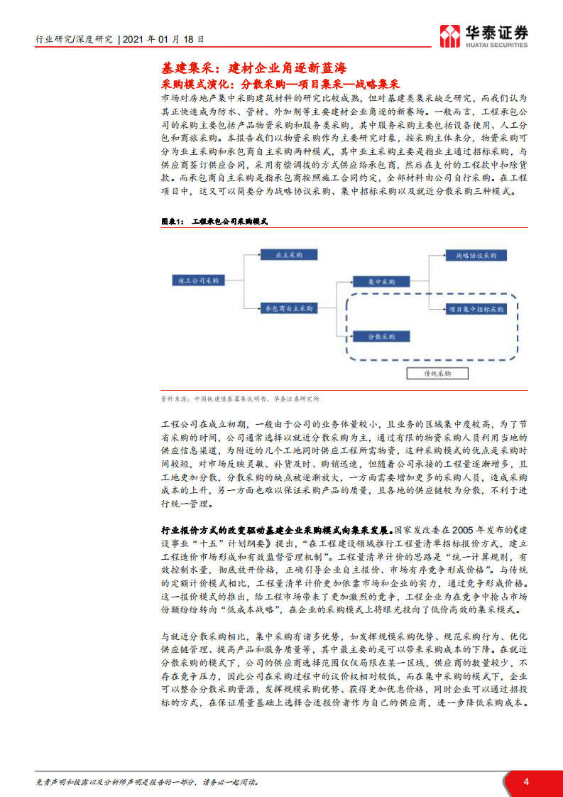 建材行业消费建材新机遇系列专题之一： 基建集采渐发力，静待新领域花开-210118.pdf 第4页