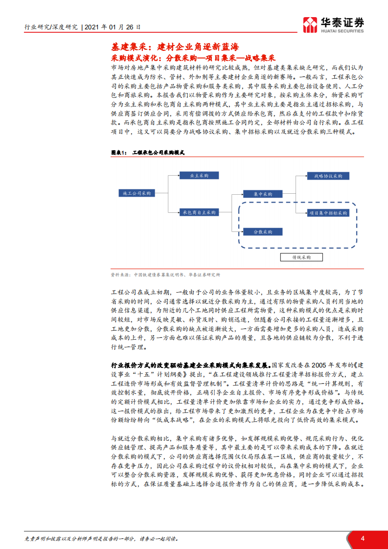 建材行业消费建材新机遇系列专题之一： 基建集采渐发力，静待新领域花开（更正）-210126.pdf 第4页