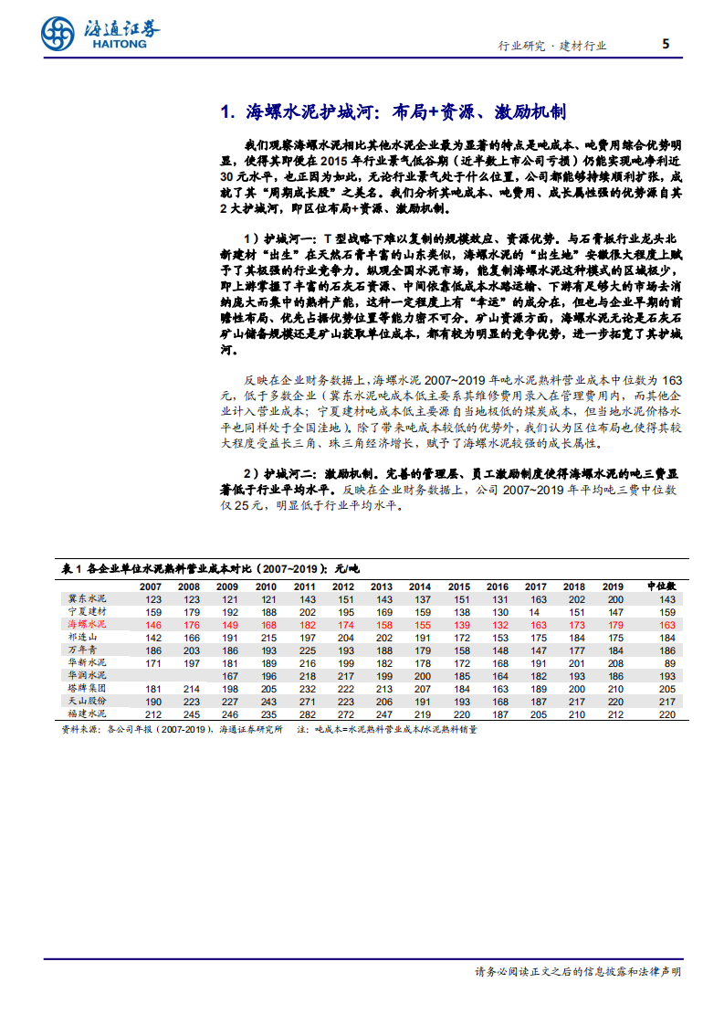 建材行业专题报告：论水泥双雄之护城河-210115.pdf 第5页