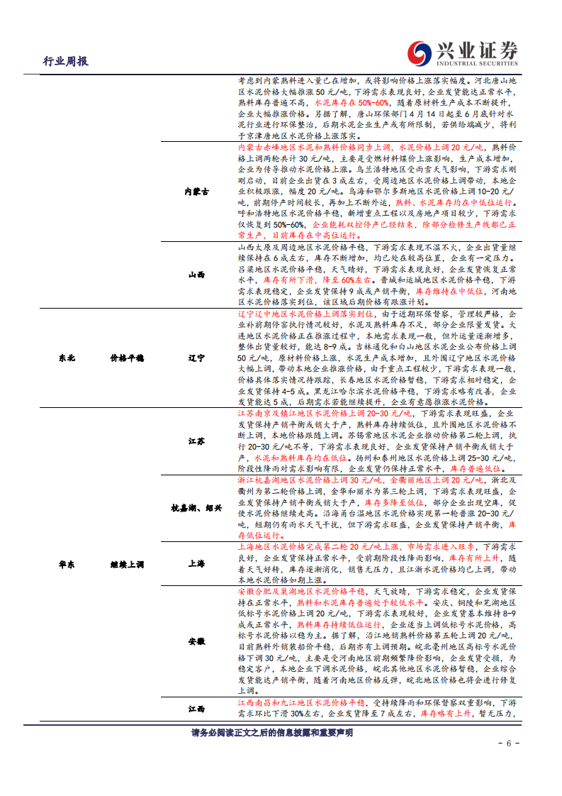 建筑材料行业：重点推荐低估值高预期差的水泥板块-210418.pdf 第6页