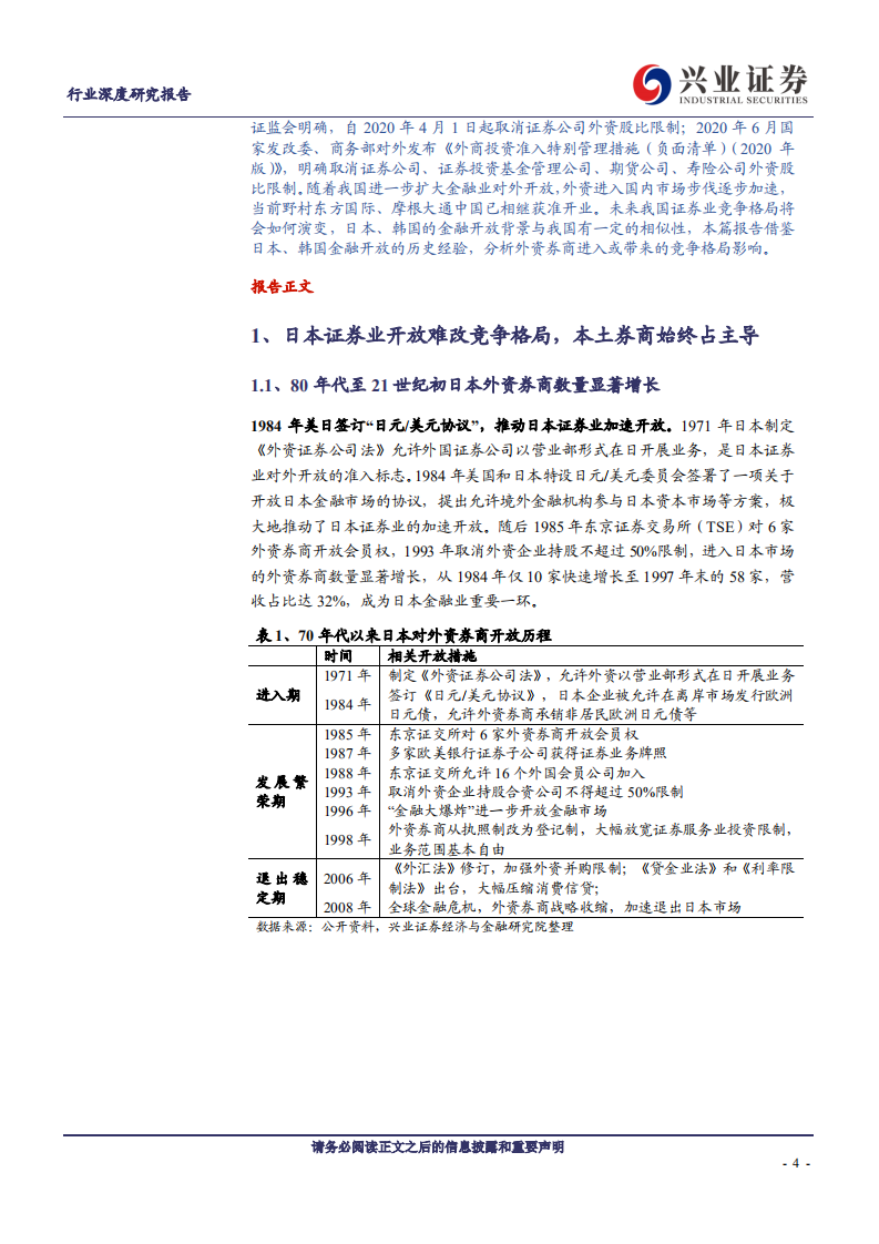 证券行业：借鉴日韩，探寻外资券商对证券业竞争格局的影响-20200727.pdf 第4页