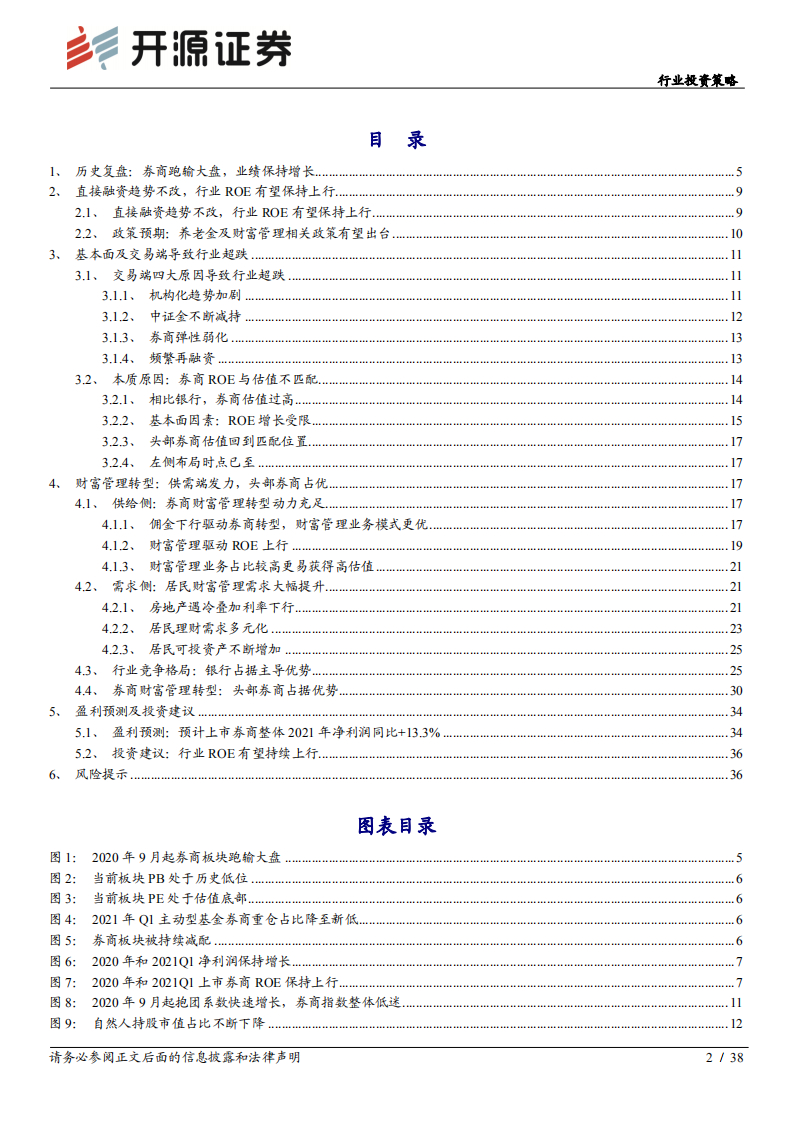 证券行业2021年中期投资策略：左侧布局时点已至，财富管理转型正当时-210509.pdf 第2页