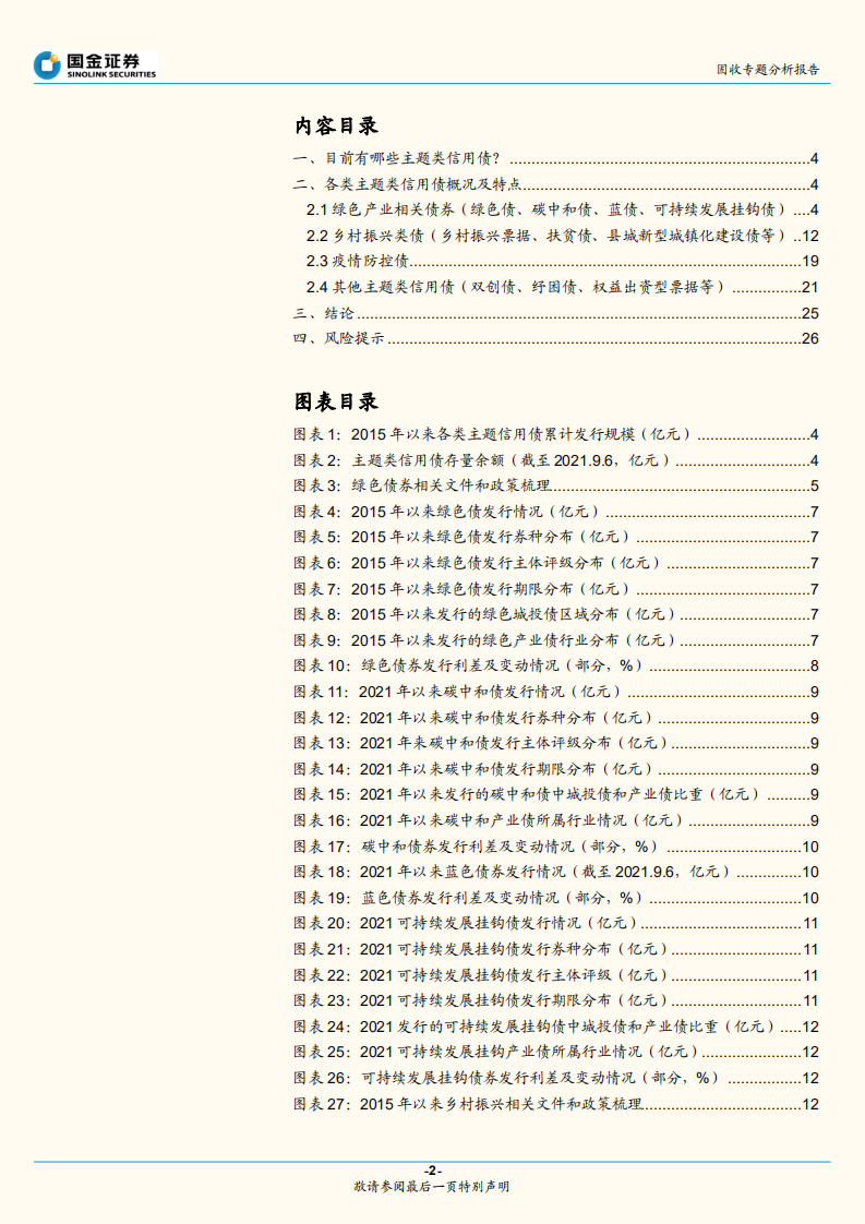 国金证券-固收专题分析报告：主题类信用债梳理与投资价值分析.pdf 第2页