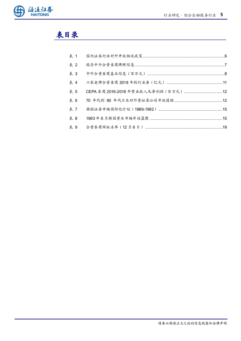 金融业对外开放系列报告之一：证券行业全面开放，鲶鱼效应或将显现-191228.pdf 第5页