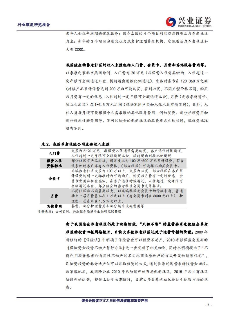 保险行业：我国险企养老社区发展和海外经验-20200815.pdf 第5页