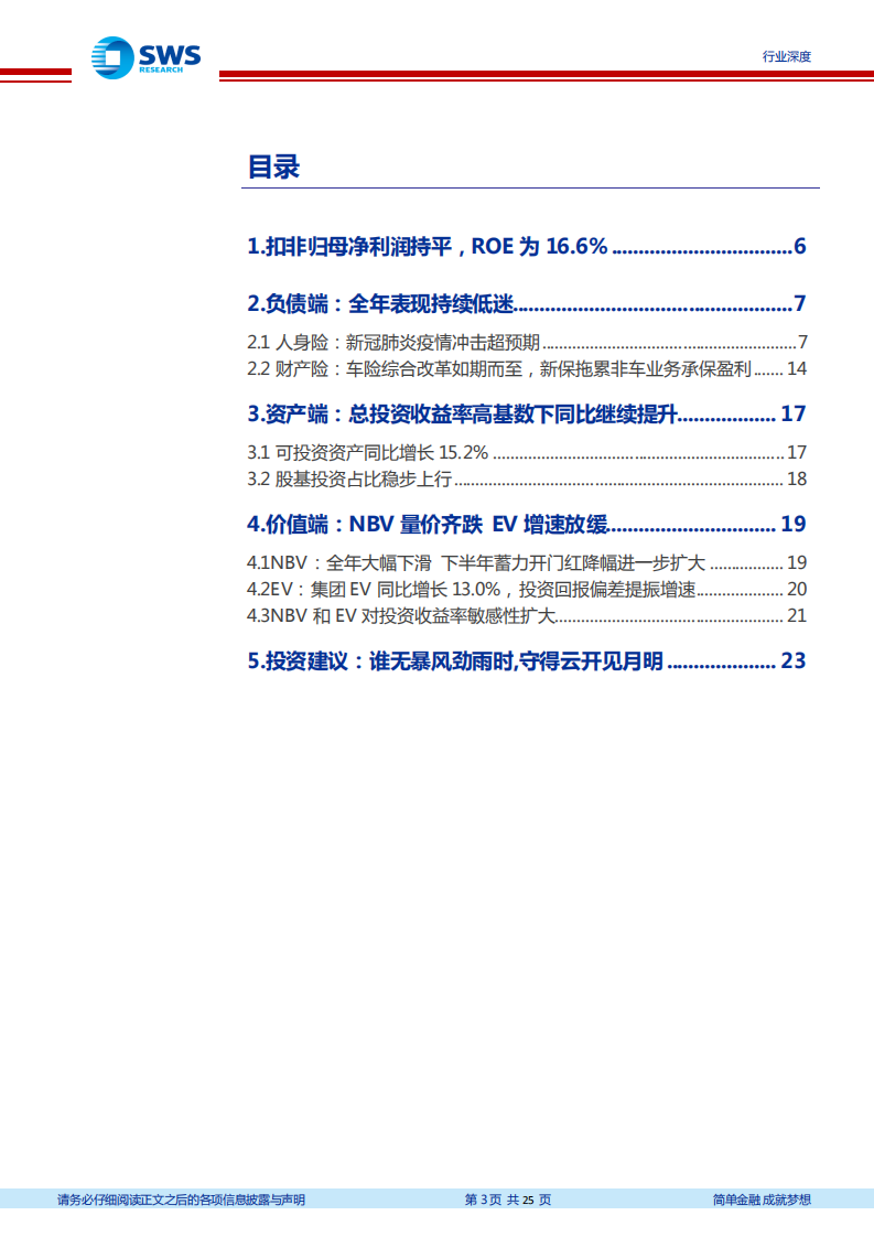 保险行业上市保险公司2020年年报综述：谁无暴风劲雨时，守得云开见月明-210407.pdf 第3页
