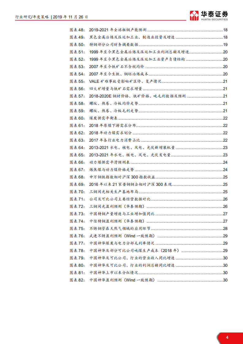 钢铁、煤炭行业 2020 年度策略：长周期向下，寻找优质个股-191126.pdf 第4页