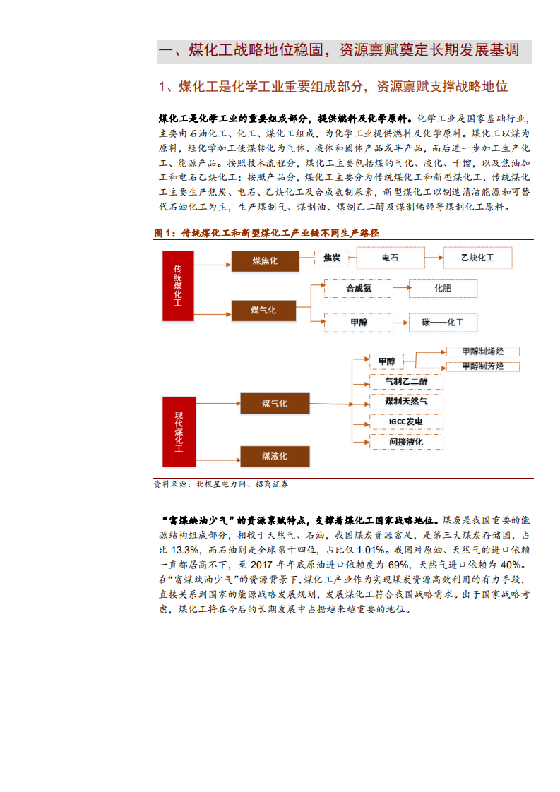 建筑工程行业化学工程系列之煤化工行业深度分析：高油价提振景气度，煤化工开启成长新周期-180715.pdf 第5页