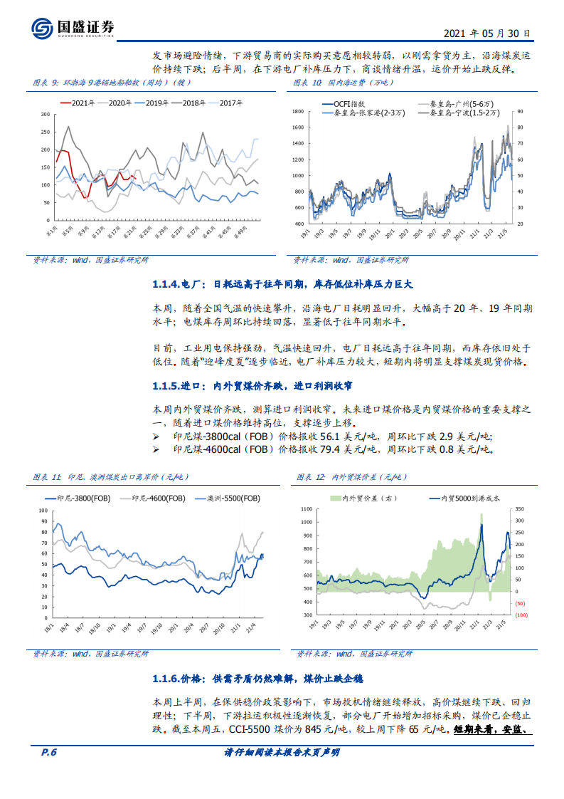 煤炭开采行业：供需矛盾难解，煤价有望再次上行-210530.pdf 第6页