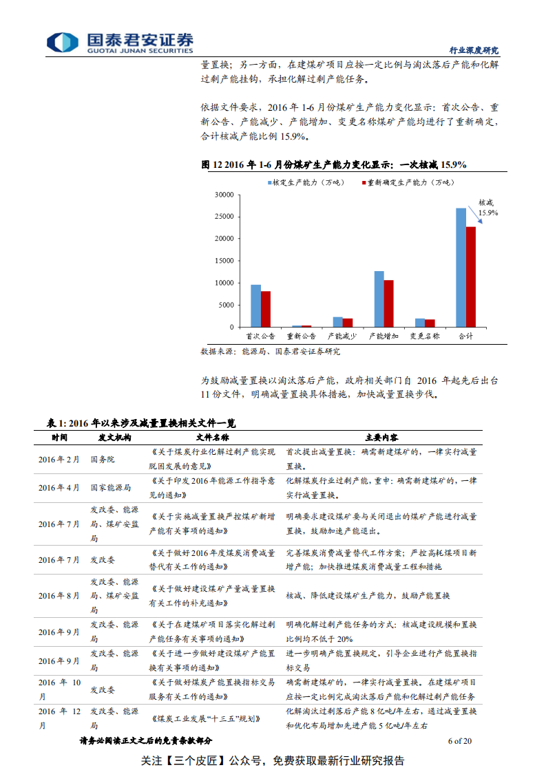 煤炭行业：供给侧改革去产能任务基本完成-190213.pdf 第6页