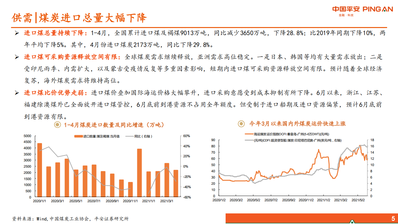 煤炭行业2021年中期策略报告：龙头稳健高股息，焦煤化工高弹性-210615.pdf 第5页