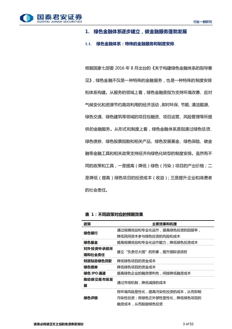 金融行业碳中和背景下的金融体系发展专题报告：全面实现双碳目标，绿色金融大有可为-210614.pdf 第3页
