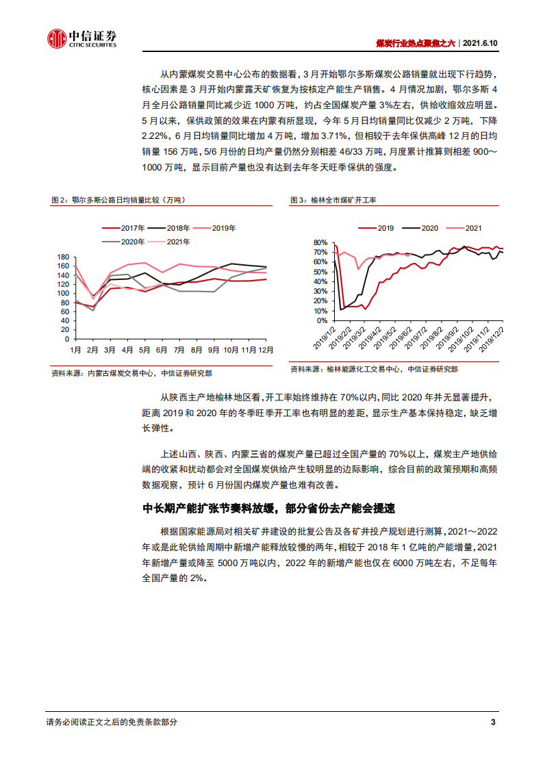 煤炭行业热点聚焦之六：基本面因素共振，行情正在展开-210610.pdf 第6页