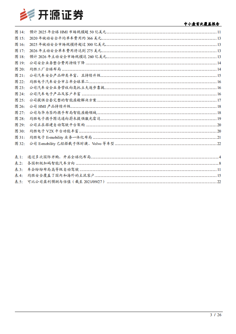 均胜电子-中小盘首次覆盖报告：安全业务为基，构筑全能型智能汽车零部件供应商-211002.pdf 第3页