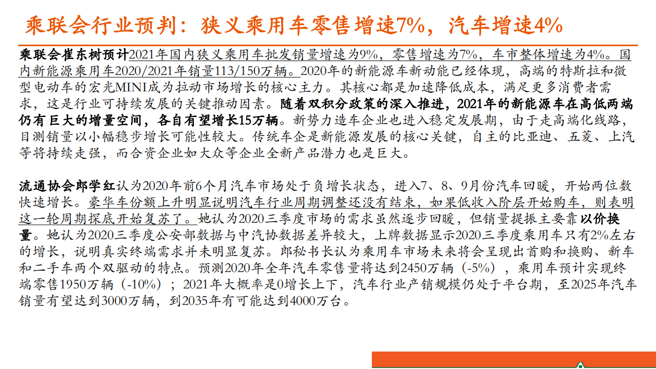 汽车和汽车零部件行业：乘用车行业景气监测-20201216.pdf 第4页