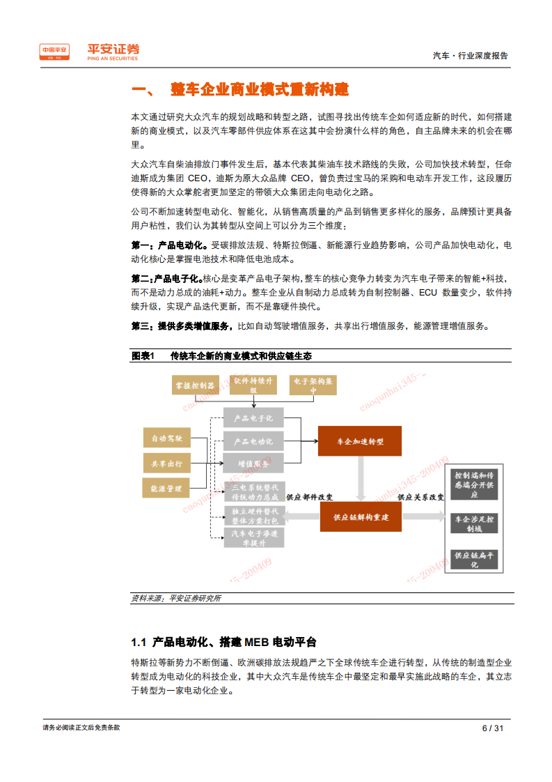 汽车和汽车零部件行业：从大众看传统车企转型之路及其供应链重构-200409.pdf 第6页