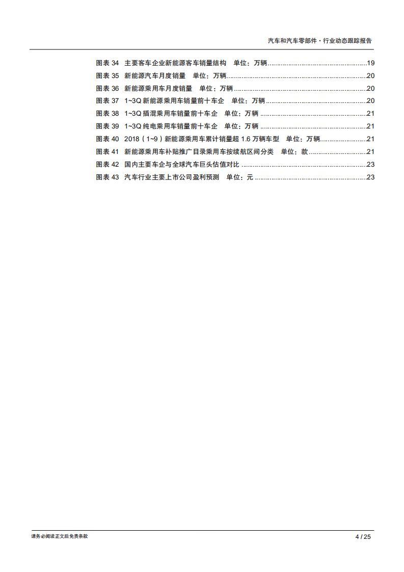 汽车和汽车零部件行业动态跟踪报告：4Q18降幅或扩大，周期底部可能出现-181018.pdf 第4页