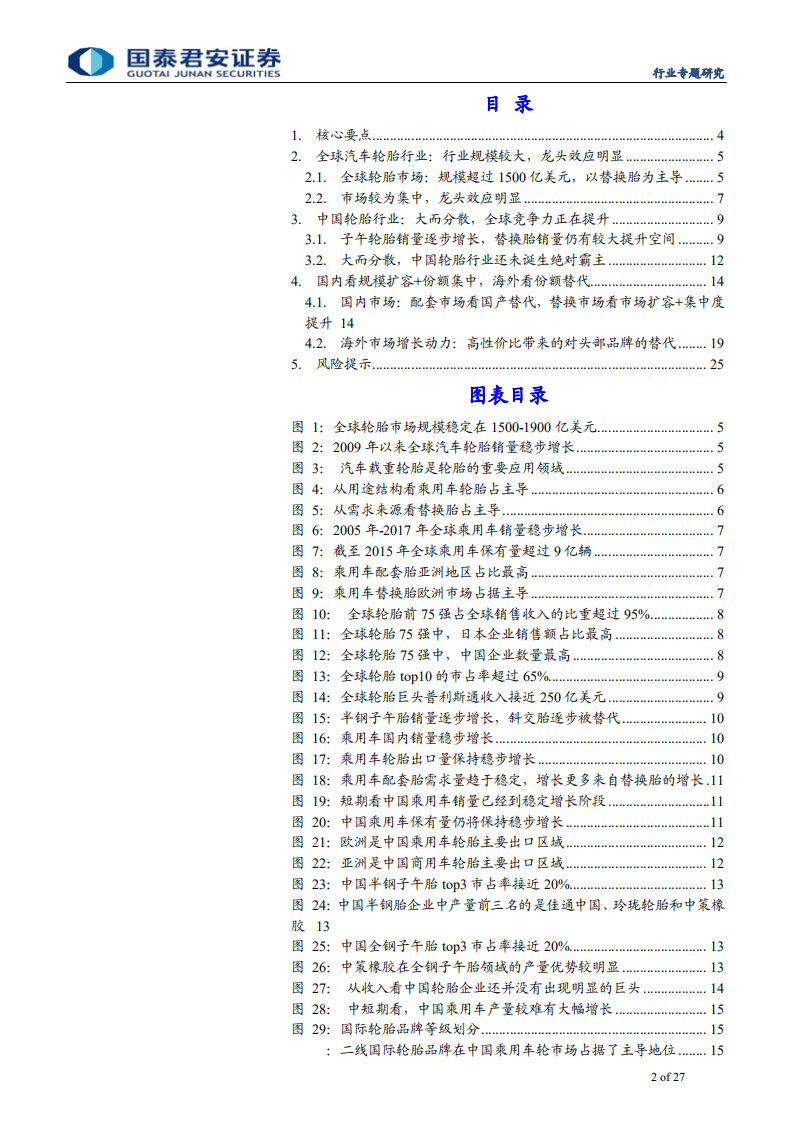 汽车零部件行业专题报告之轮胎篇：孕育大公司的行业，市场加速向头部集中-190814.pdf 第2页