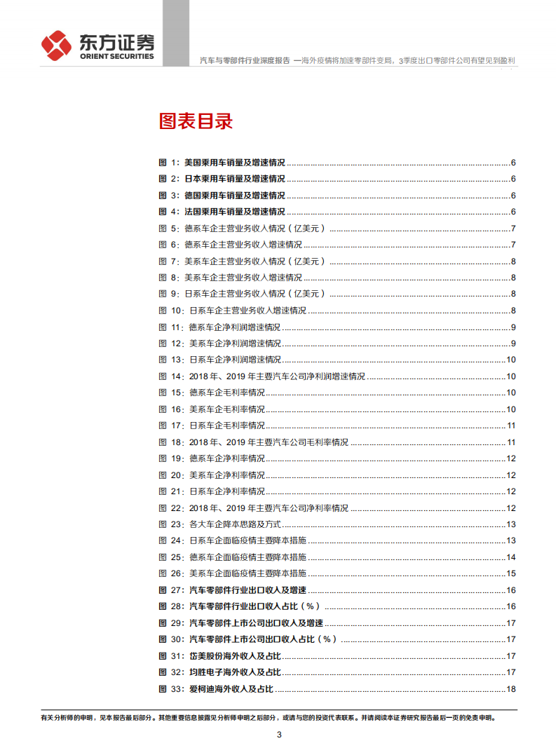 汽车与零部件行业：海外疫情将加速零部件变局，3季度出口零部件公司有望见到盈利拐点-20200820.pdf 第3页