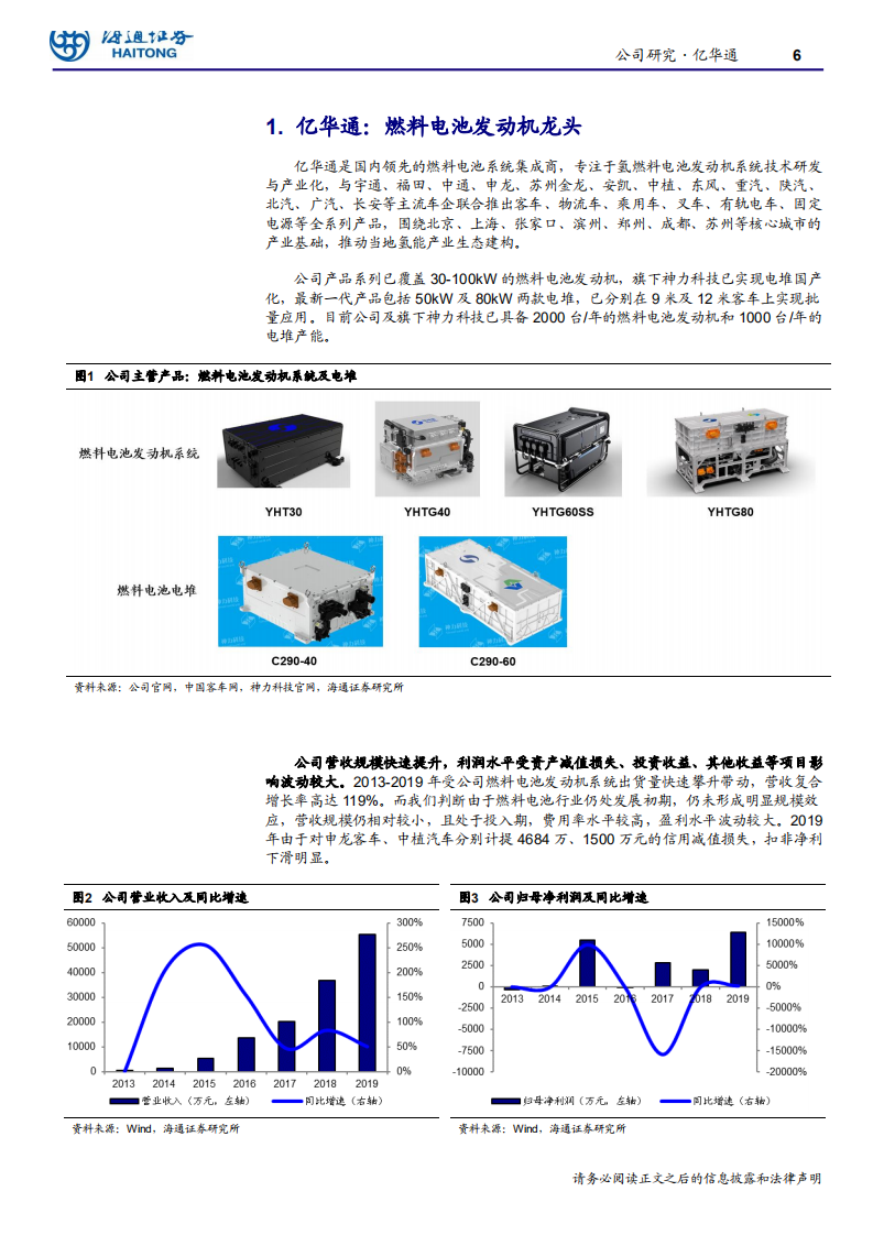 汽车与零配件行业：国内燃料电池发动机龙头-200529.pdf 第6页