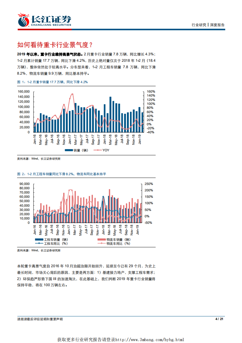 汽车与汽车零部件行业：当前市场对重卡最关心的几个问题-190325.pdf 第4页