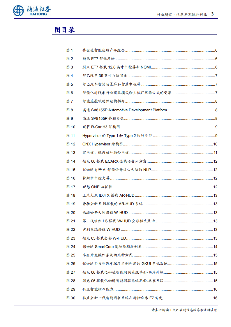 汽车与零配件行业专题报告：（更新）软件定义汽车专题三，智能座舱，智能时代增量价值核心入口-210128.pdf 第3页