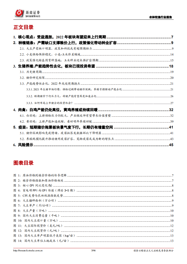 2022年农林牧渔行业年度策略报告：粮食安全奠定种植腾飞，生猪寒冬已现投资希望-20211228.pdf 第3页