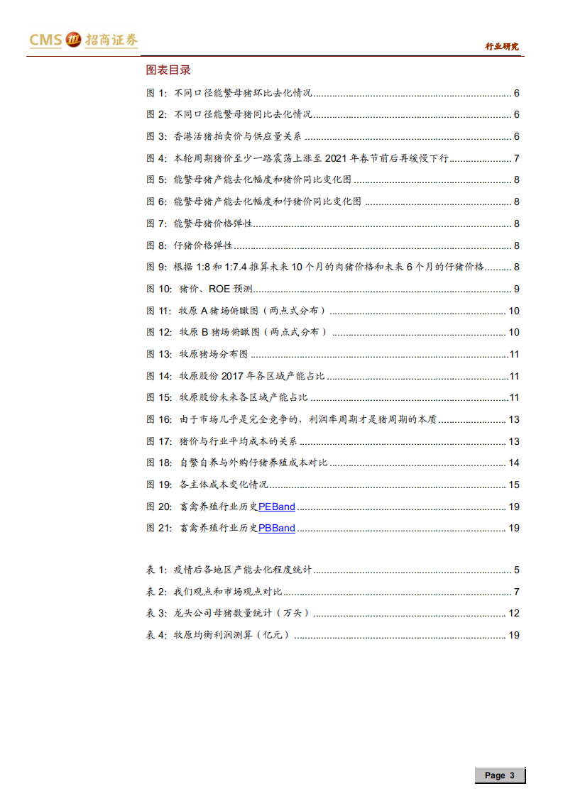 畜禽养殖行业猪！猪！猪！生猪养殖系列报告之二十：长短扬镳，买在分歧-191009.pdf 第3页