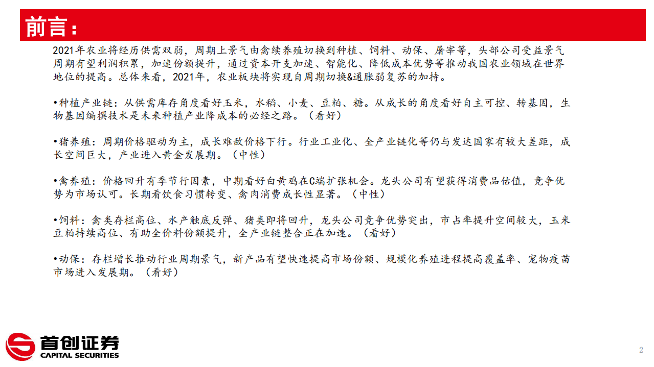 林牧渔行业2021年投资策略：双疫开启通胀起点，饲料、动保、种植迎来周期景气-2020201211.pdf 第2页