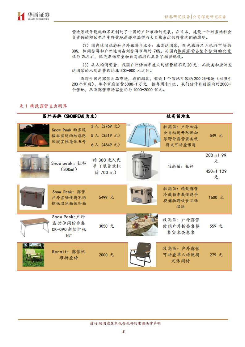 牧高笛-系列报告二：SNOWPEAK，从露营产品到露营服务-211220.pdf 第5页
