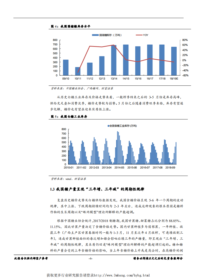 农产品加工行业深度：糖熊末期，2019、2020榨季减产有望扭转糖价低迷格局-190418.pdf 第6页