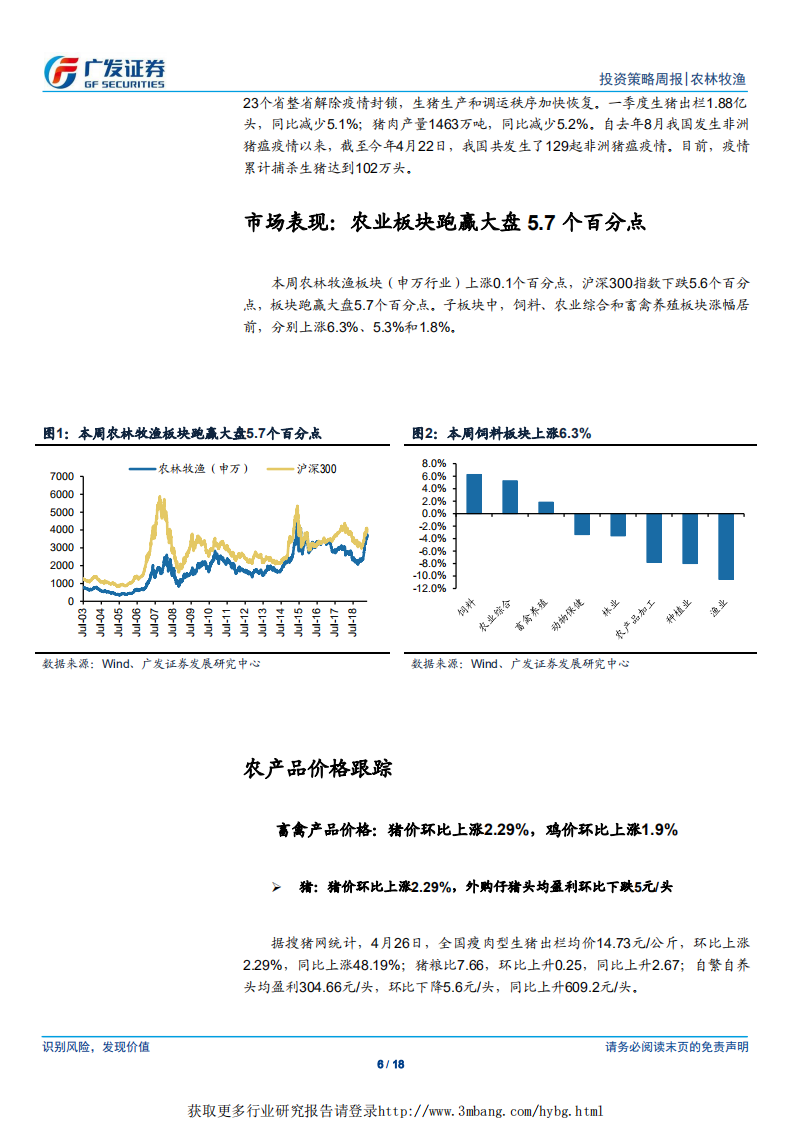 农林牧渔行业：本周猪价开始反弹，供需缺口将逐步体现-190428.pdf 第6页