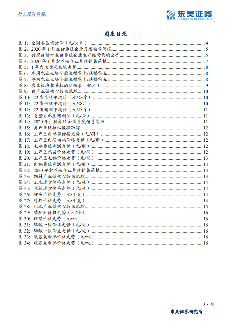 农林牧渔行业：春节以来猪价上涨，新冠疫情利于头部企业加速集中-200209.pdf 第3页