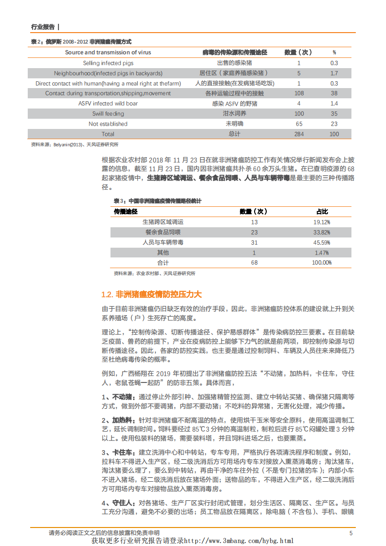 农林牧渔行业：非洲猪瘟对生猪养殖产业有哪些影响？-190309.pdf 第5页