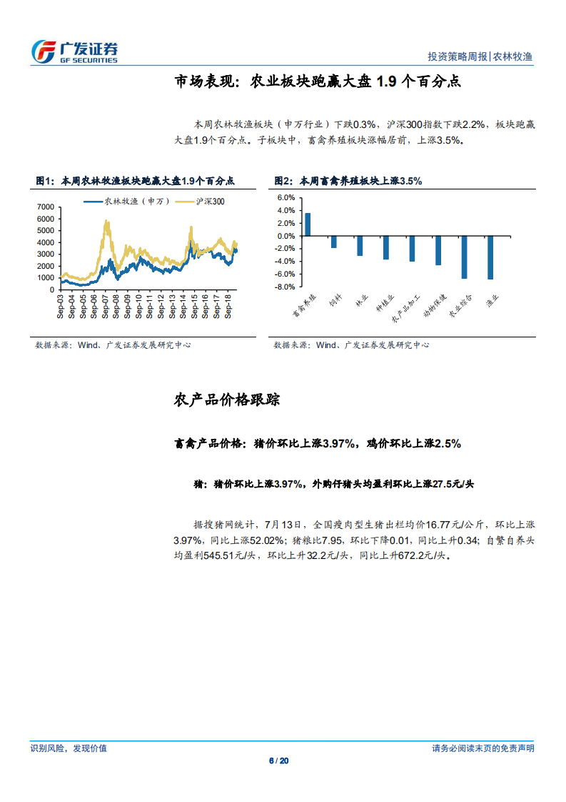农林牧渔行业：全国猪价继续上行，关注天气变化对水产料需求影响-190714.pdf 第6页