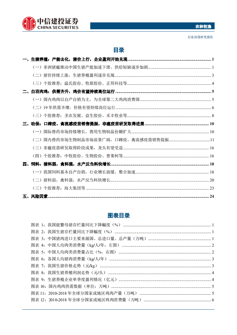 农林牧渔行业：猪、鸡共振向上，动保左侧布局-190830.pdf 第2页