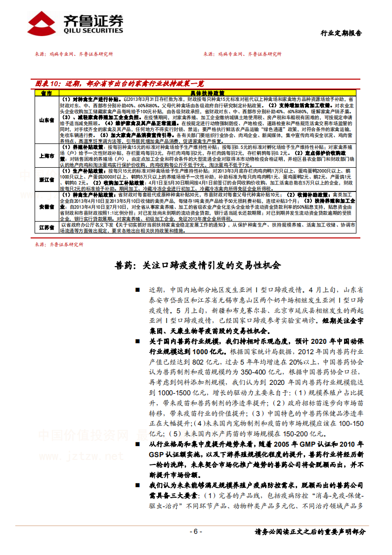 农林牧渔行业：猪价连续反弹,已接近盈亏线.pdf 第6页