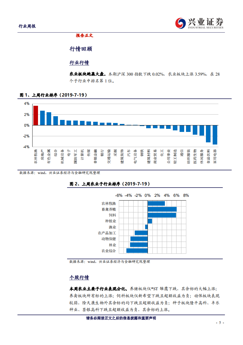 农林牧渔行业：猪价全面上涨，养殖板块行情延续-190721.pdf 第5页