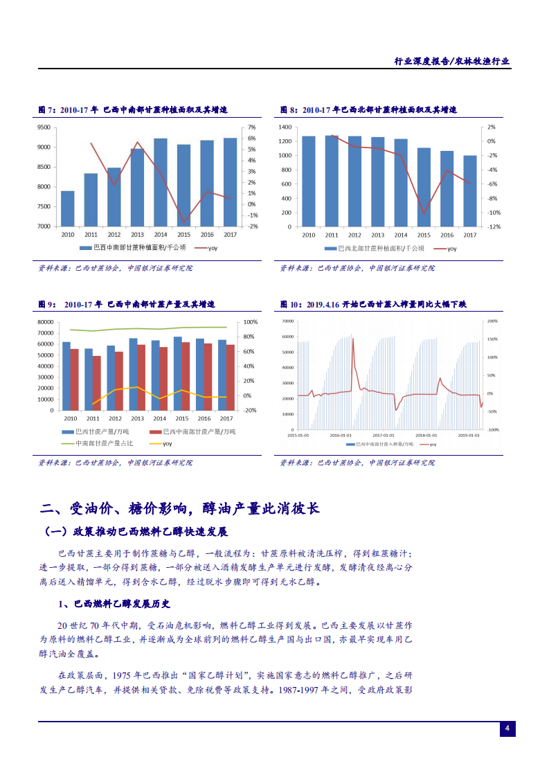 农林牧渔行业&ldquo;读懂糖周期&rdquo;系列深度报告二：巴西，食糖出口全球第一，糖醇比或维持低位-190528.pdf 第6页